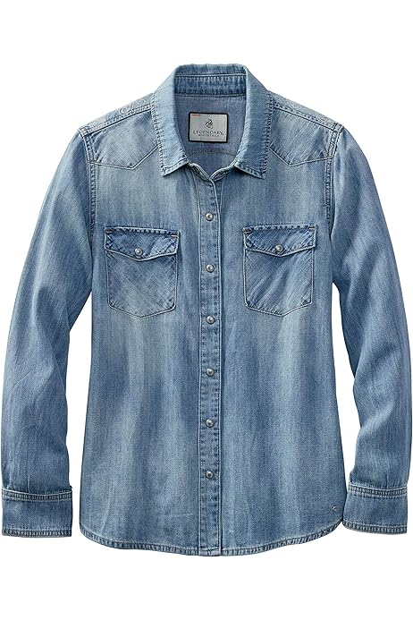 Denim shirts for men h Clearance