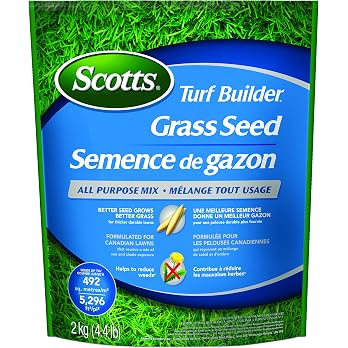 Scotts Turf Builder Grass Seed All Purpose Mix 2Kg (492 sq meters / 5,296 sq feet coverage) | Sun & Shade formula for a thick, green lawn - View 7