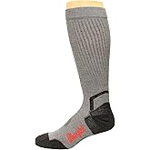 Wrangler Compression Technology Tall Boot Socks, Grey, Lrg (M 9-13), 3 Pair