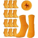 CZBRO Fuzzy Socks Winter Warm Fluffy Soft Socks for Woman Indoor Christmas Gifts