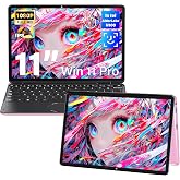 Svikou 11" Pink 2-in-1 Convertible Touchscreen Laptop for Students&amp;Travel | 16GB RAM 1TB SSD,Quad-Core Processor, FHD IPS Touchscreen, 360&deg; Flip, Backlit KB &amp; Face Recognition, USB-C, Win 11 Pro
