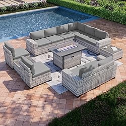 Muphyers 13-Piece Outdoor Patio Furniture Set with
