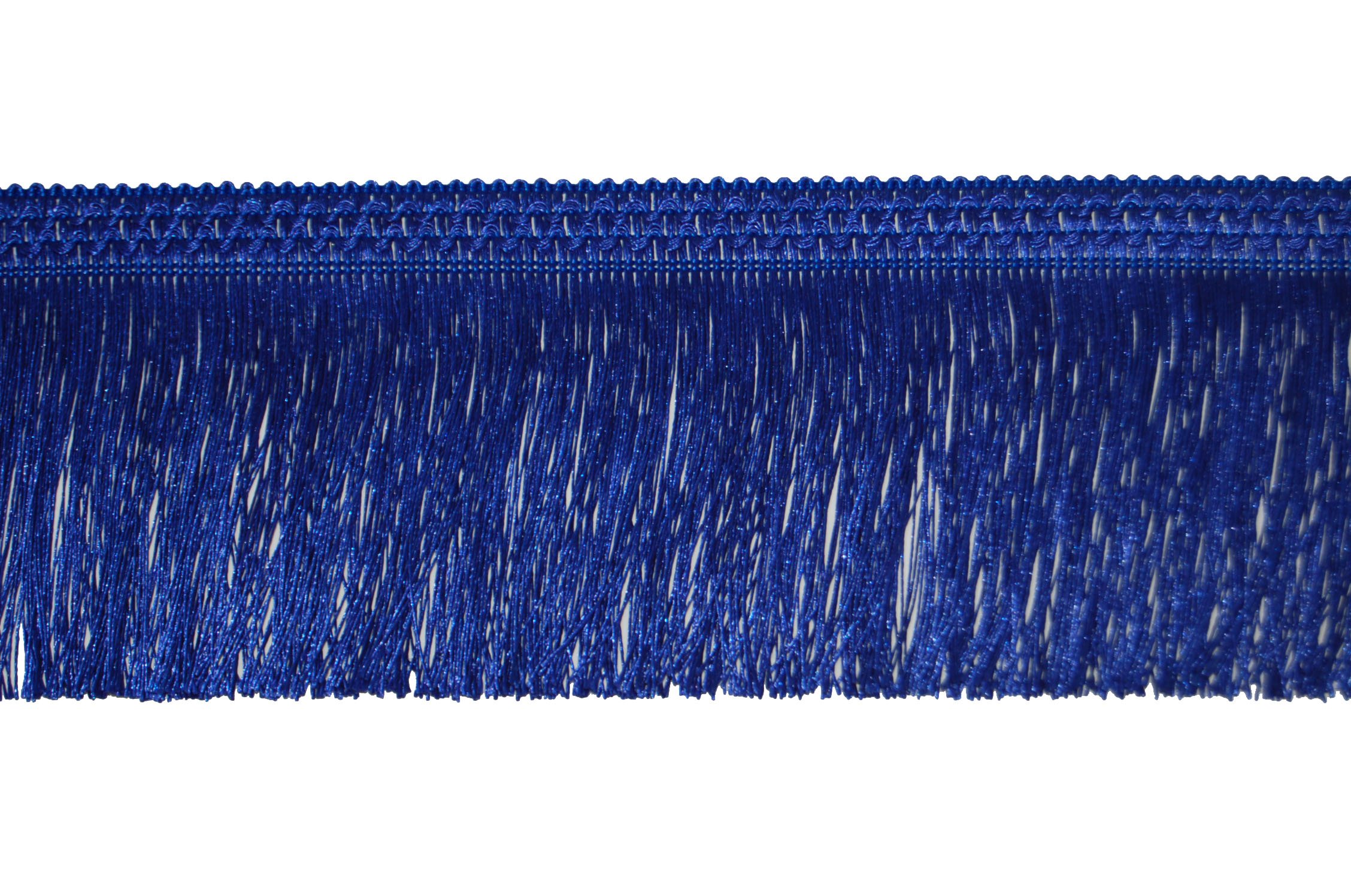 Mnj-Trimmings-4 METRE Fringe Tassel Trim 10CM Wide Available in 17 Colours (Blue)