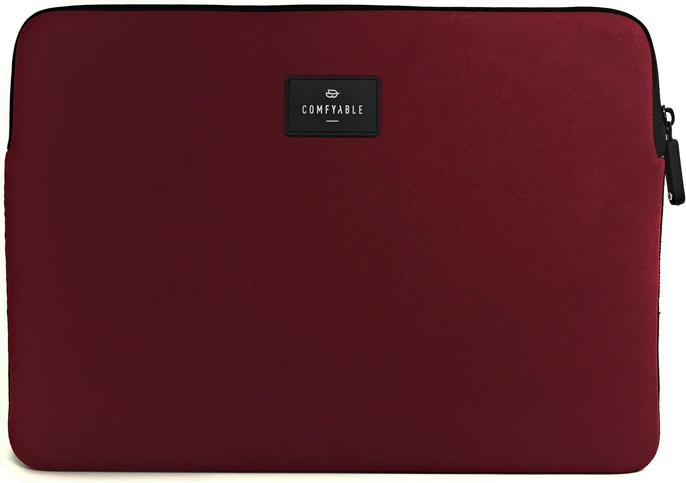 Comfyable Neoprene Laptop Sleeve for 15 Inch New MacBook Pro 2016 and 2017- Protective Mac Cover Case- Burgundy