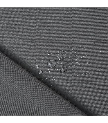 Heavy-Duty 600D Waterproof Fabric – Dark Grey 20oz Canvas For Outdoor Covers, Bags & More