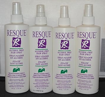 Amazon Com Resque Alcohol Free Hair Spray 12 Oz 4 Pack Beauty
