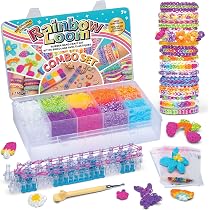 Rainbow Loom Combo Set, Features 4000+ Colorful Rubber Bands, 2 ...