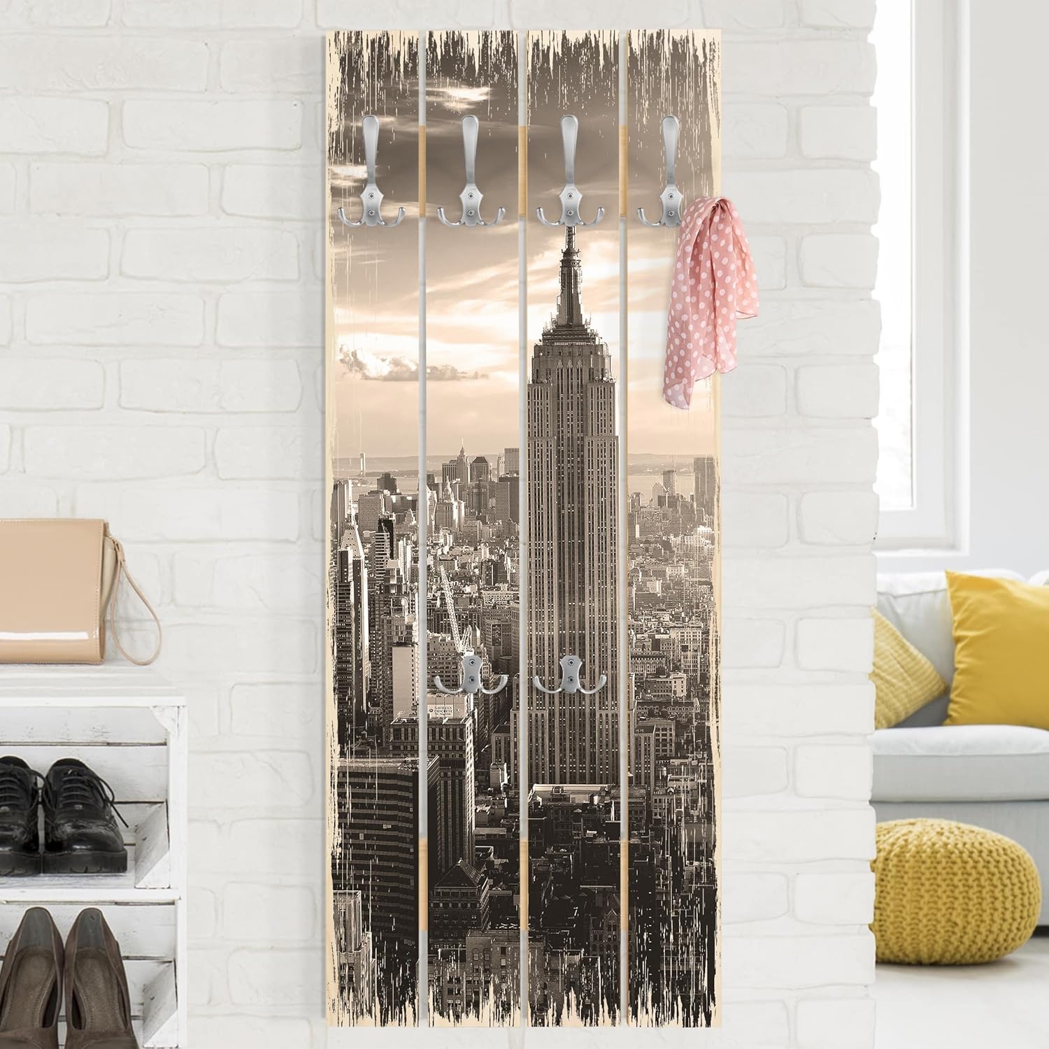 Perchero de palets | Percheros de pared, percheros de pie...