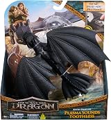 Dreamworks Dragons How to Train Your Dragon Plasma Sounds Night Fury 13" Action view 3
