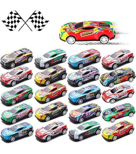 Amazon.com: Benzem 28 Pack Pull Back Cars for Kids, Mini Vehicles