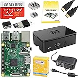 CanaKit Raspberry Pi 3 Complete Starter Kit - Includes 32 GB Samsung EVO+