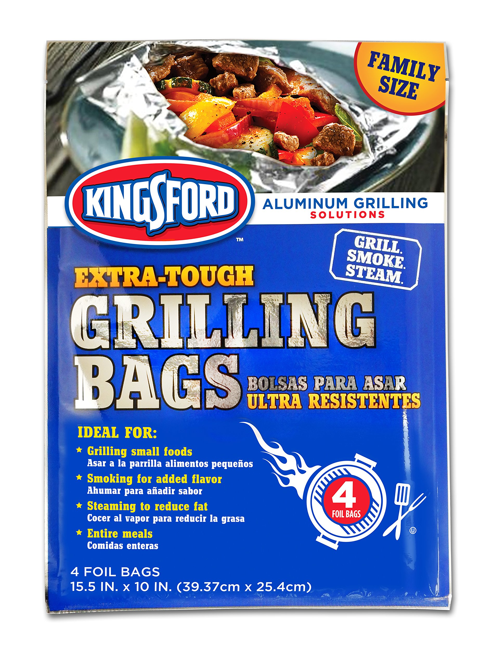 Reynolds Wrap Extra Heavy Duty Foil Grill and Oven Bags (4