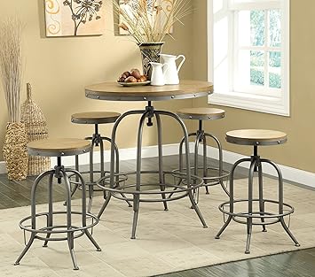 Amazon Com Coaster Co Of America 122098 R Bar Seat Adjustable Bar