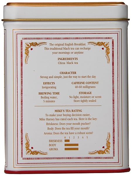 HARNEY & SONS BLACK TEA, ENGLISH BREAKFAST, 20 SACHETS