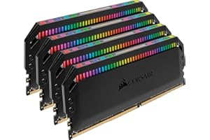 Corsair Dominator Platinum RGB 32GB (4x8GB) DDR4 3600 (PC4-28800) C18 1.35V Desktop Memory - Black