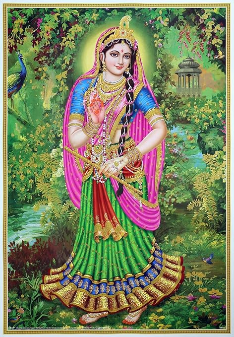 Image result for Radha thinking sitting on the river bank"