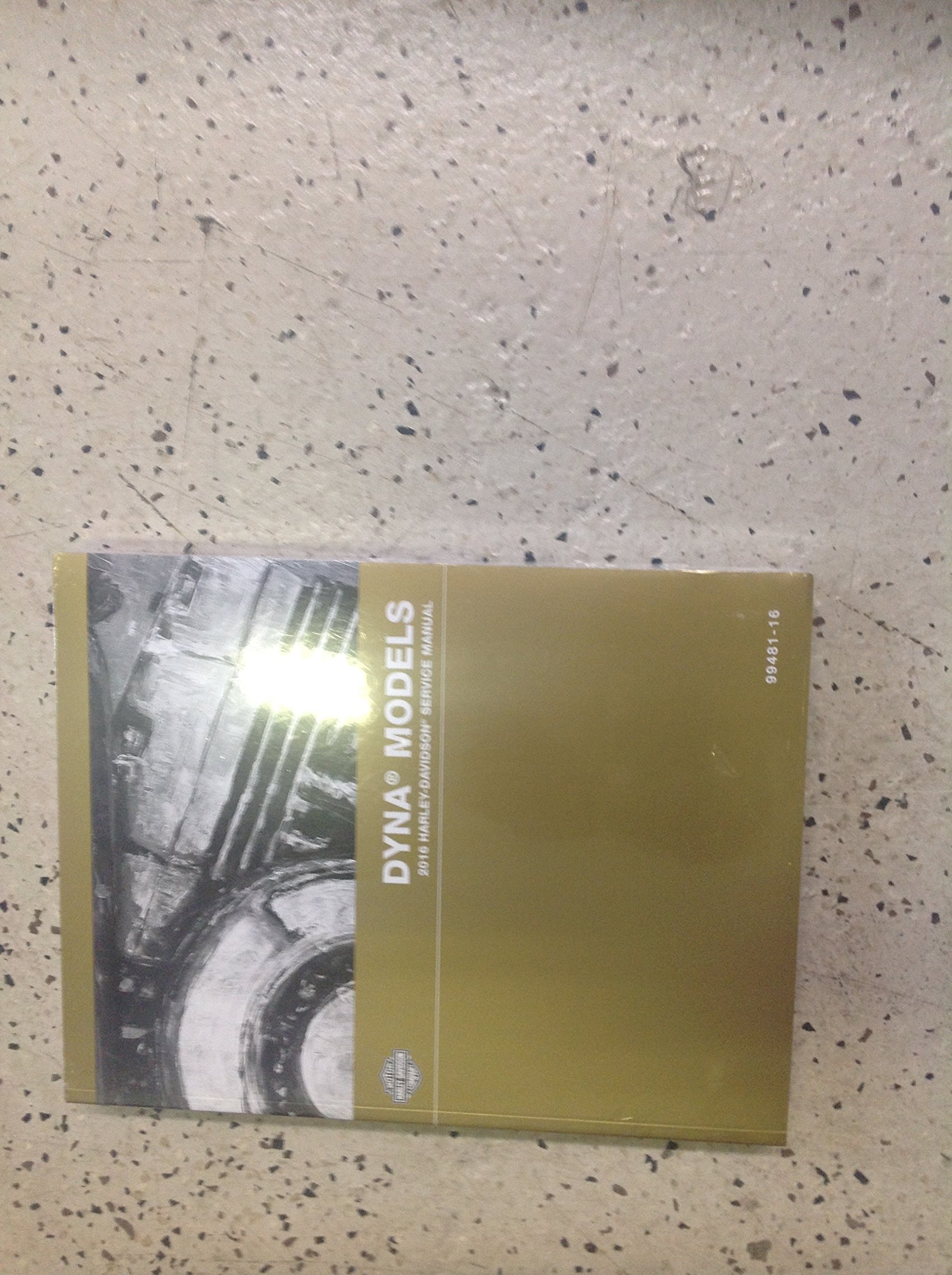 2016 Harley Davidson DYNA Models Service Shop Repair Workshop Manual New  2016: Harley Davidson: Amazon.com: Books