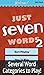 Just Seven Words 2 - More Challenges for Word Game Experts
