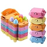 Half Dozen Colored Egg Cartons 20 Pack, Natural