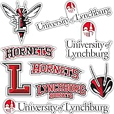 Desert Cactus University of Lynchburg Sticker Hornets Vinyl Decals Laptop Water Bottle Car Scrapbook T2 (Type 2)