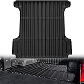 OEDRO Truck Bed Mat Fit for Ram 1500/1500 RHO 2019-2026 & RAM 1500 Classic 2019-2024 Short Bed (5.7 FT / 67.4inches) Not for Rambox, TPE All Weather Heavy Duty Pickup Bed Liner Accessories, Black