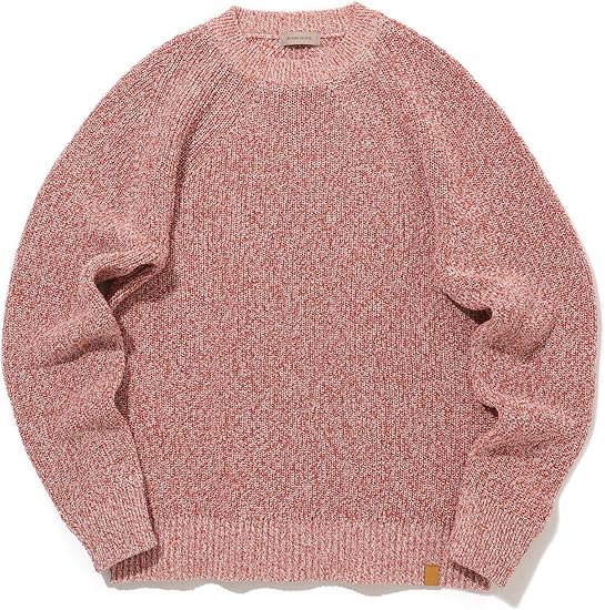Amazon ビームスライツ ニット セーター スーパー ドライコットン プルーオーバーニット メンズ Terra Cotta L セーター 通販