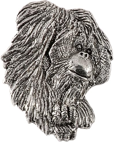 M008MP Jewelry Brooch Whitetail Deer Head Pewter Mini Lapel Pin