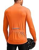 Men's Cycling Jersey Moisture Wicking Long Sleeve