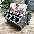 Sands3D V8 Engine Block Business Card Holder Organizer, Car Stuff, Car Accessories For Men, Business Card Holder Desk, Mini V8 Engine, V8 Engine Model Kit, Car Engine, Mini Engine Kit