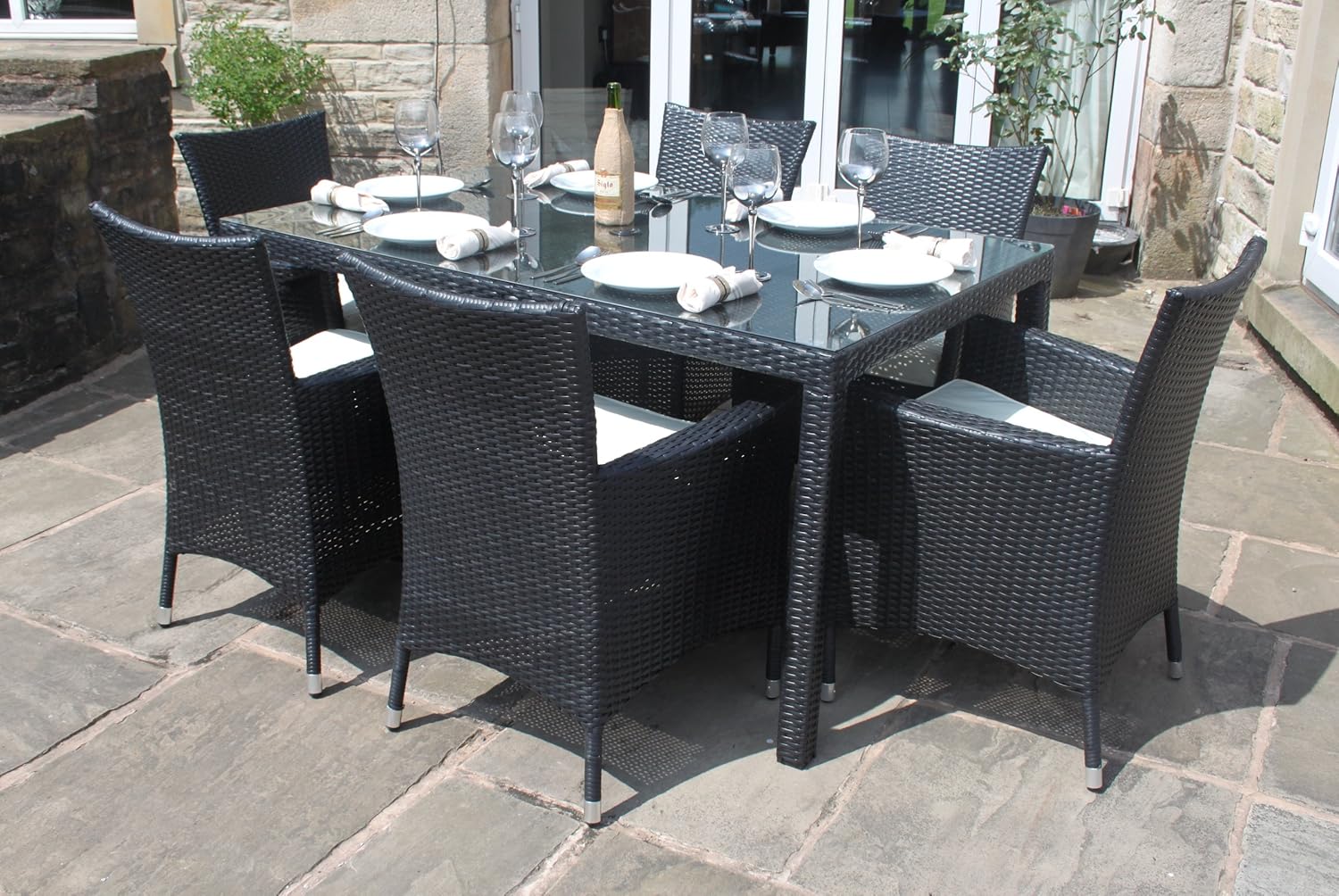 Rattan Garden 6 Seater Off 52