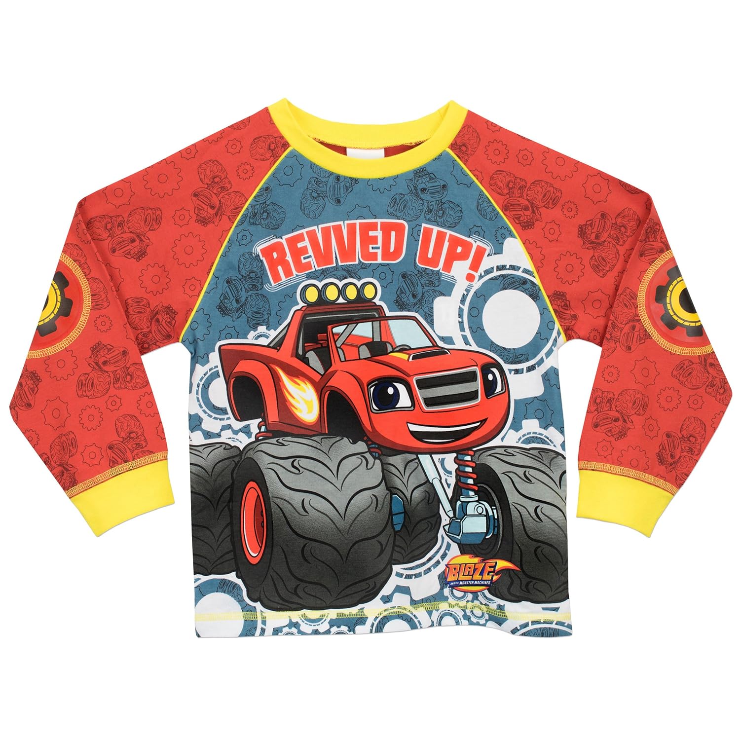 Blaze e le Mega Macchine Pigiama a maniche lunghe per ragazzi Blaze e le Mega Macchine Pigiama a maniche lunghe per ragazzi Blaze and the Monster Machines Amazon Abbigliamento