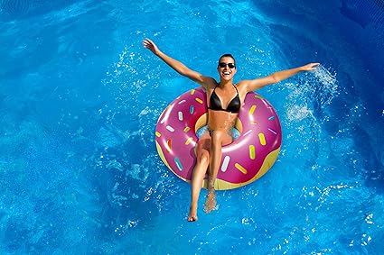 strawberry pool float