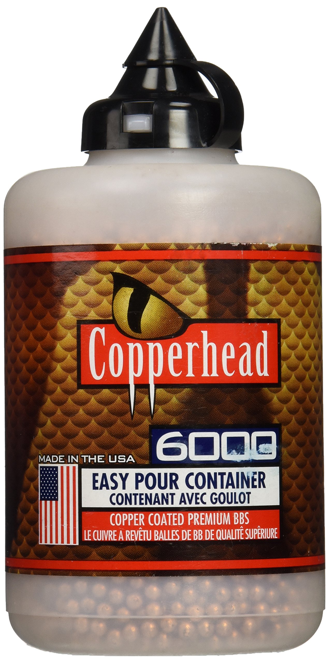 Galleon Crosman Copperhead 6000 Copper Coated BBs Cal. 4.5mm In A Bottle