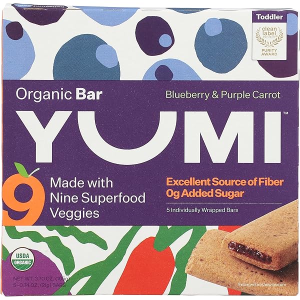 Amazon.com: YUMI Organic Breakfast Superbar, Gluten-Free, No Added
