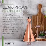 Olietta Stainless Steel Oil Dispenser 0.5 L Non Drip Pourer Leak Proof view 7