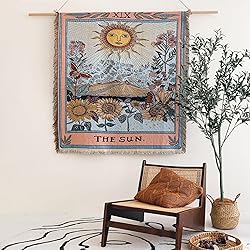 Shesyuki Boho Throw Blanket Reversible Cotton