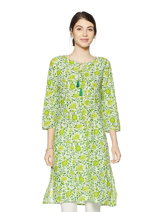 Women's Cotton Straight Kurti