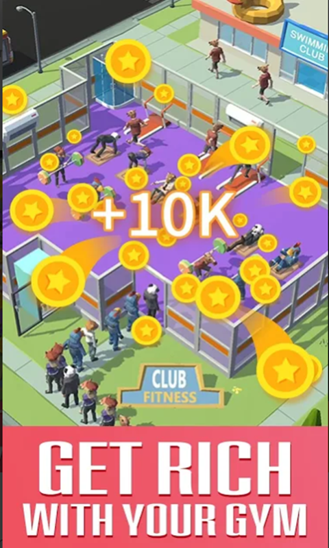 Amazon Com Idle Gym Tycoon Fitness Appstore For Android