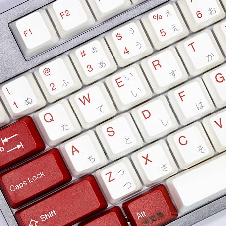 Mua TAI-HAO US Layout+Japanese Characters are Laser Engraved /115 Red ...