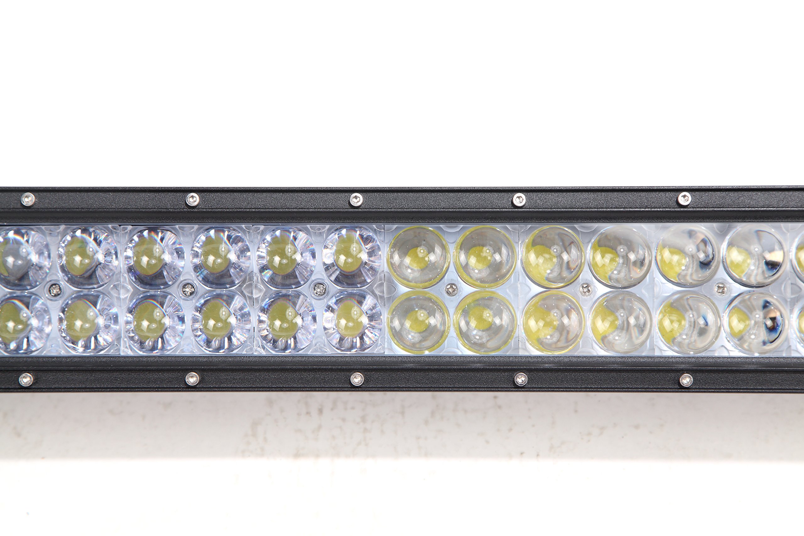 RioRand 180W 4D Lens Led Light Straight Off Road Epistar LED Work Light Bar Spot Flood Combo Beam High Intensity LEDs Radius Fog Headlight (180W 4D lens work light)