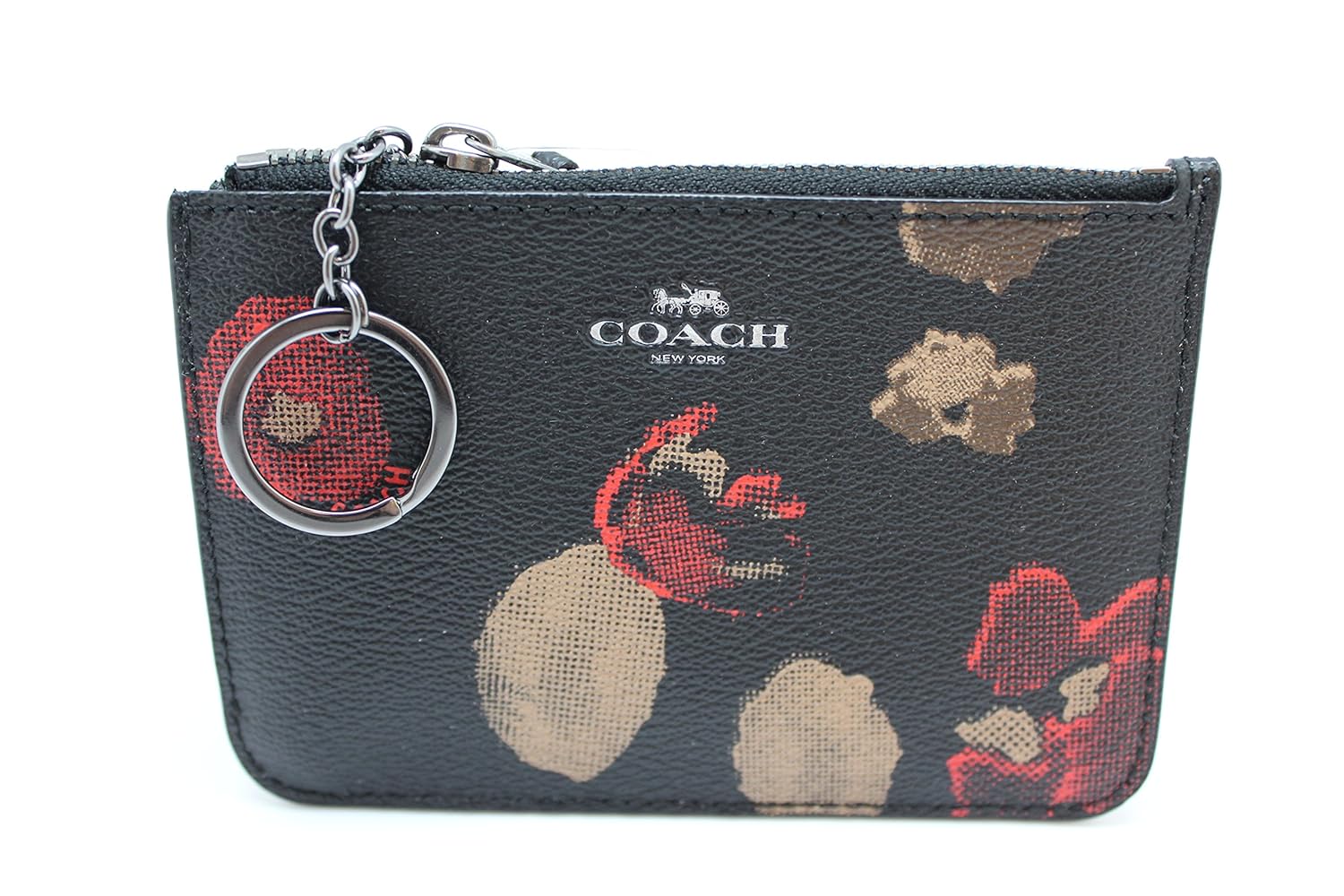 gucci floral key pouch