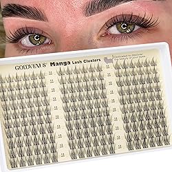 Goddvenus Natural Lash Clusters Wispy Manga Eyelash