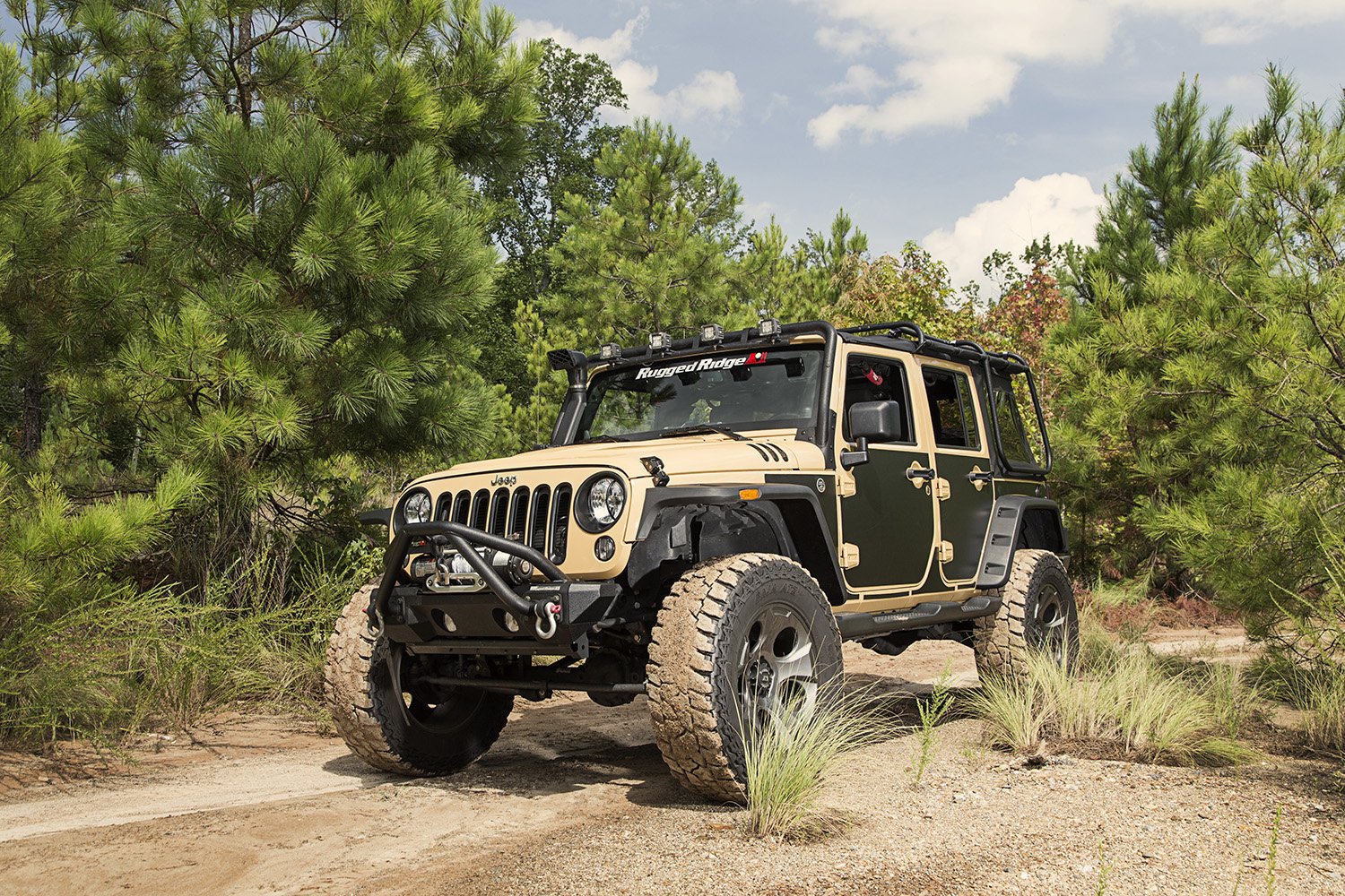 Rugged Ridge 12300.53 Jeep Wrangler Unlimited JK Magnetic Protection Panel (4-Door)