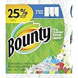 Bounty Select-A-Size Paper Towels, Print, Large Rolls, 2 Count (25% More Sheets)