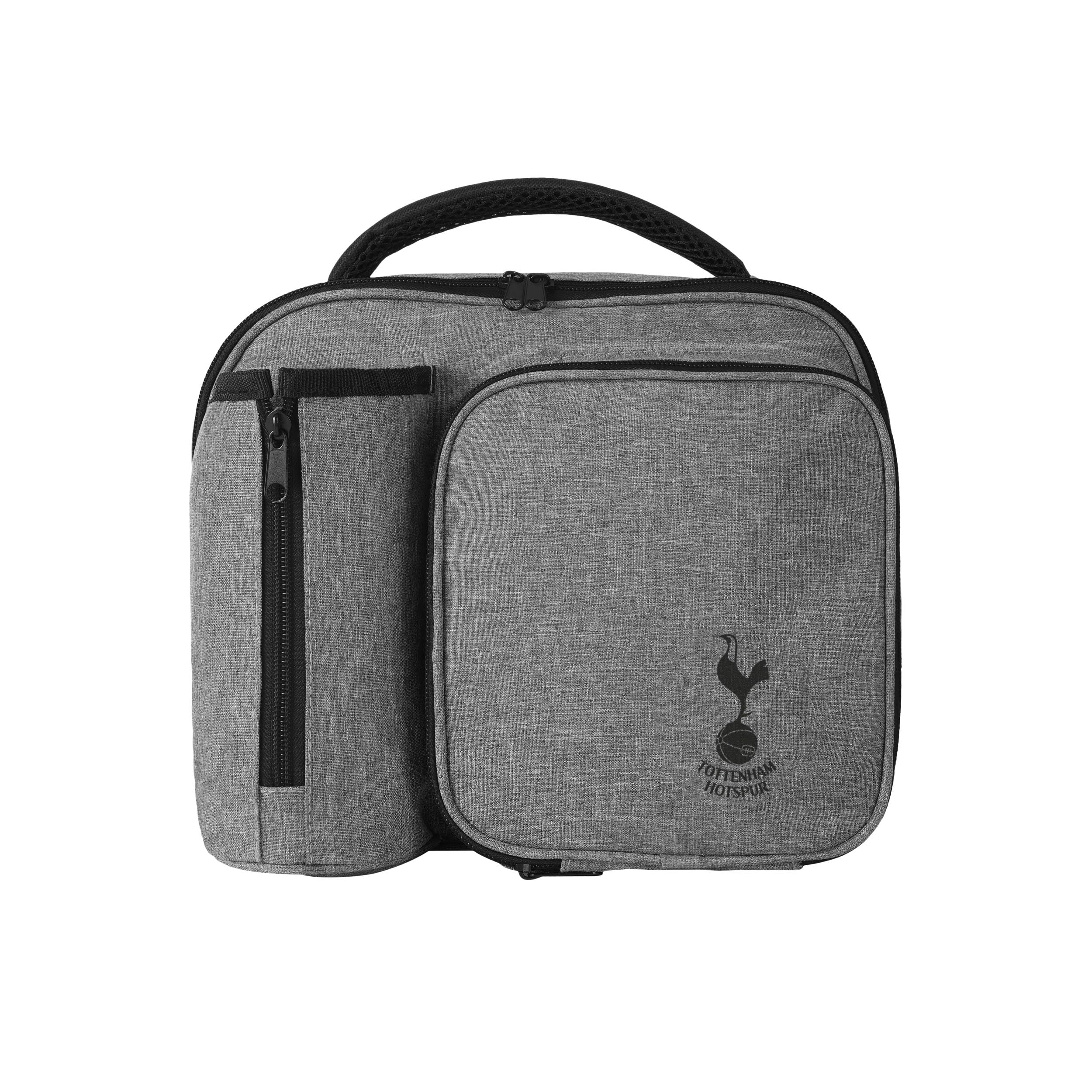 FOCO Officially Licensed Tottenham Spurs Grey Lunch Bag with Bottle Holder โ image 1