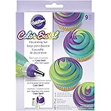 Wilton Color Swirl, 3-Color Piping Bag Coupler, 9-Piece Cake Decorating Kit