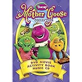 Barney: Mother Goose Collection (DVD Movie + Activity Book + Music CD)