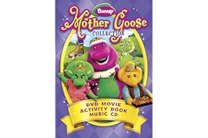 Barney: Mother Goose Collection (DVD Movie + Activity Book + Music CD)