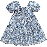 Zanie Kids Easter Dresses for Girls Baby Girl Summer Dress Playwear Family Photo Outfits