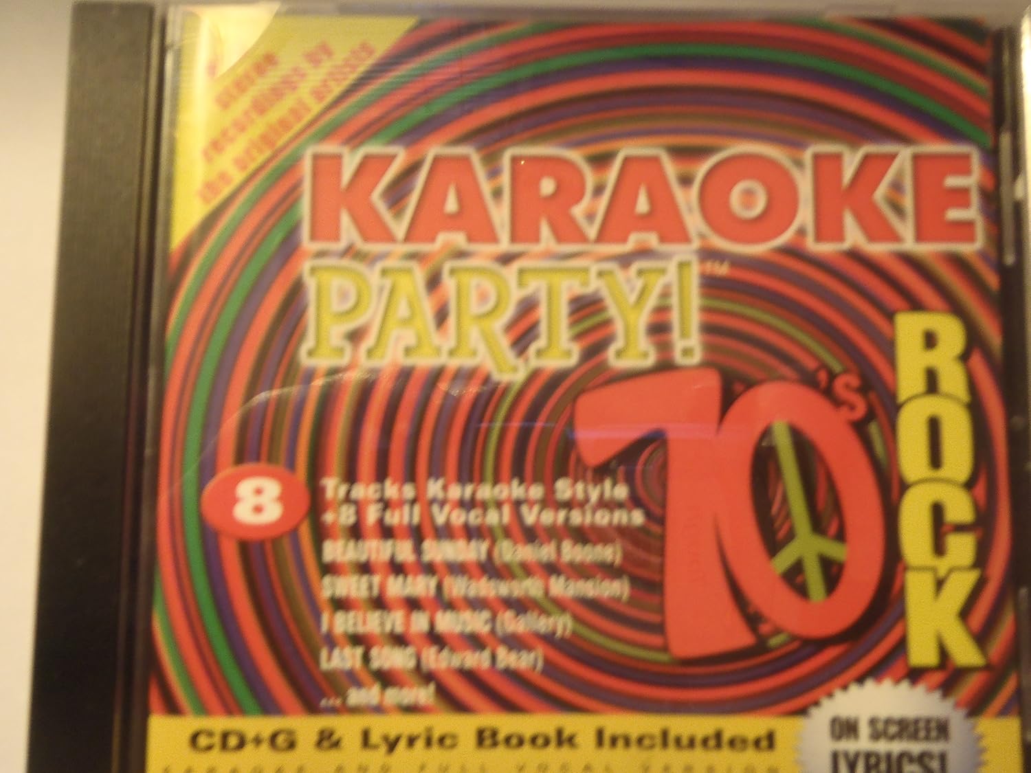 Various Karaoke Party 70s Rock CD+G Music